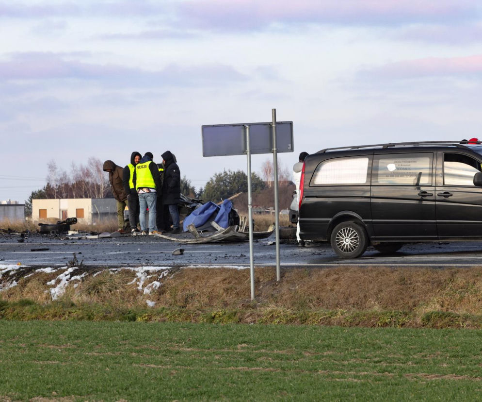 Dramatyczny wypadek w opolskim. Sześć osób zginęło po zderzeniu czołowym w Zielęcicach [GALERIA]