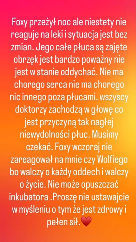 Doda walczy o zdrowie swojego psa