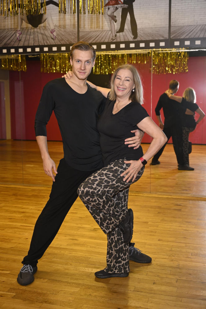 Małgorzata Potocka na próbach do "Tańca z Gwiazdami"