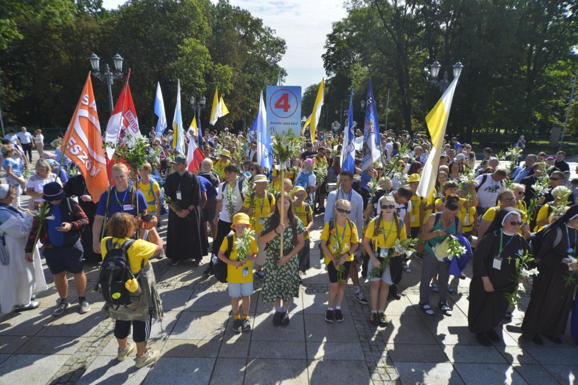 Pielgrzymka na Jasną Górę. Szczyt pielgrzymkowy