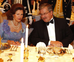 Bronisław Komorowski, królowa Szwecji Sylwia