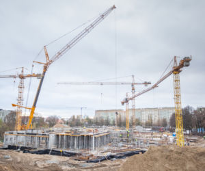 Budowa Fabryki Wody - grudzień 2020