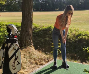 Charytatywny turniej golfowy w Wierzchowiskach. Pomagali członkowie Kabaretu Ani Mru Mru