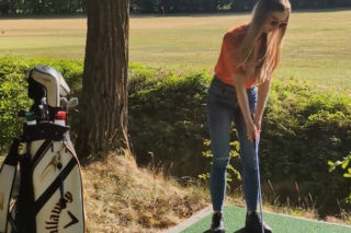 Charytatywny turniej golfowy w Wierzchowiskach. Pomagali członkowie Kabaretu Ani Mru Mru