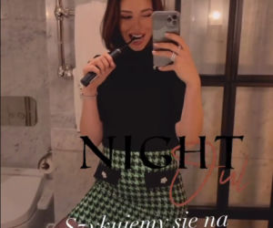 Klaudia Halejcio w Paryżu
