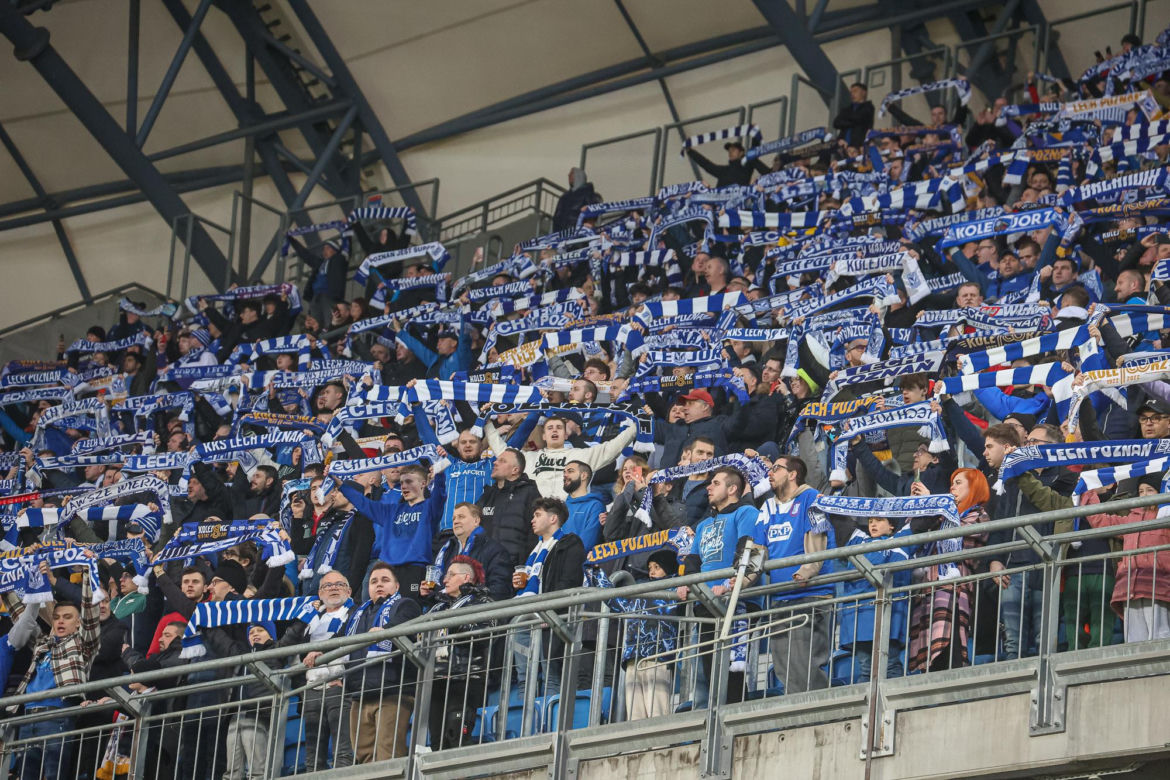 Tak bawili się kibice na meczu Lech Poznań - Śląsk Wrocław