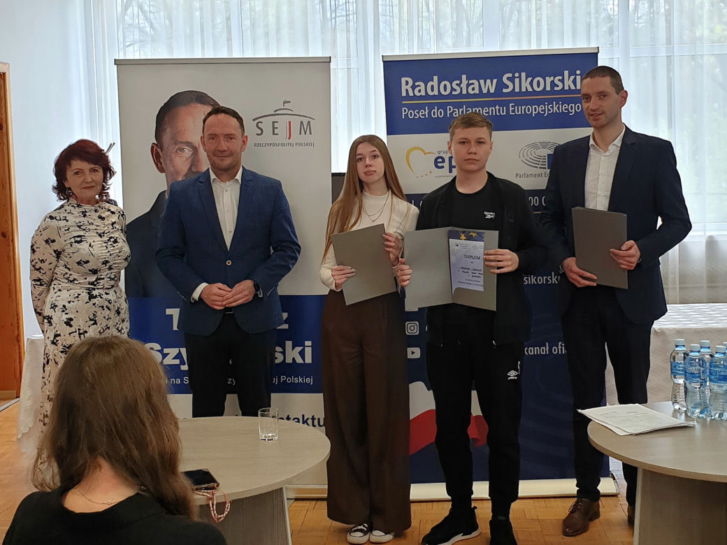 Międzyszkolny konkurs wiedzy o Unii Europejskiej w Grudziądzu