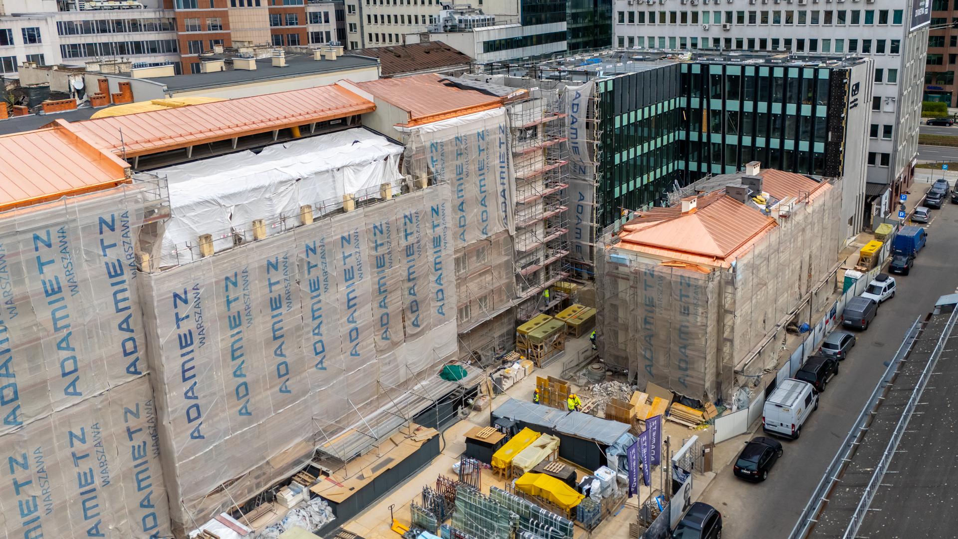 Budowa Muzeum Getta Warszawskiego - kwiecień 2026