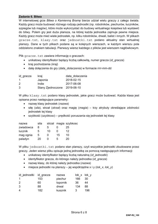 Matura 2021: Informatyka na poziomie rozszerzonym cz. 2