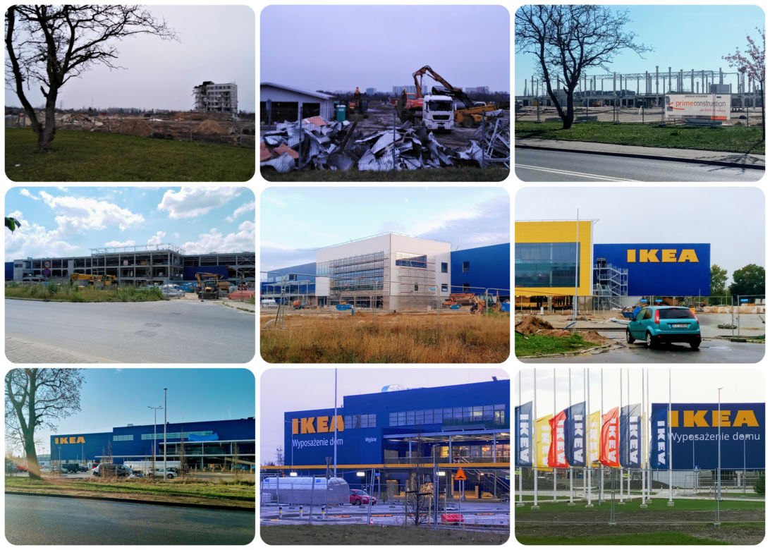 Budowa sklepu IKEA w Szczecinie