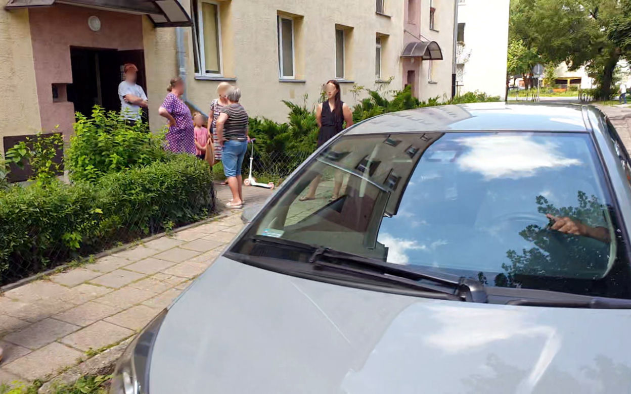 Sąsiedzka awantura o parking