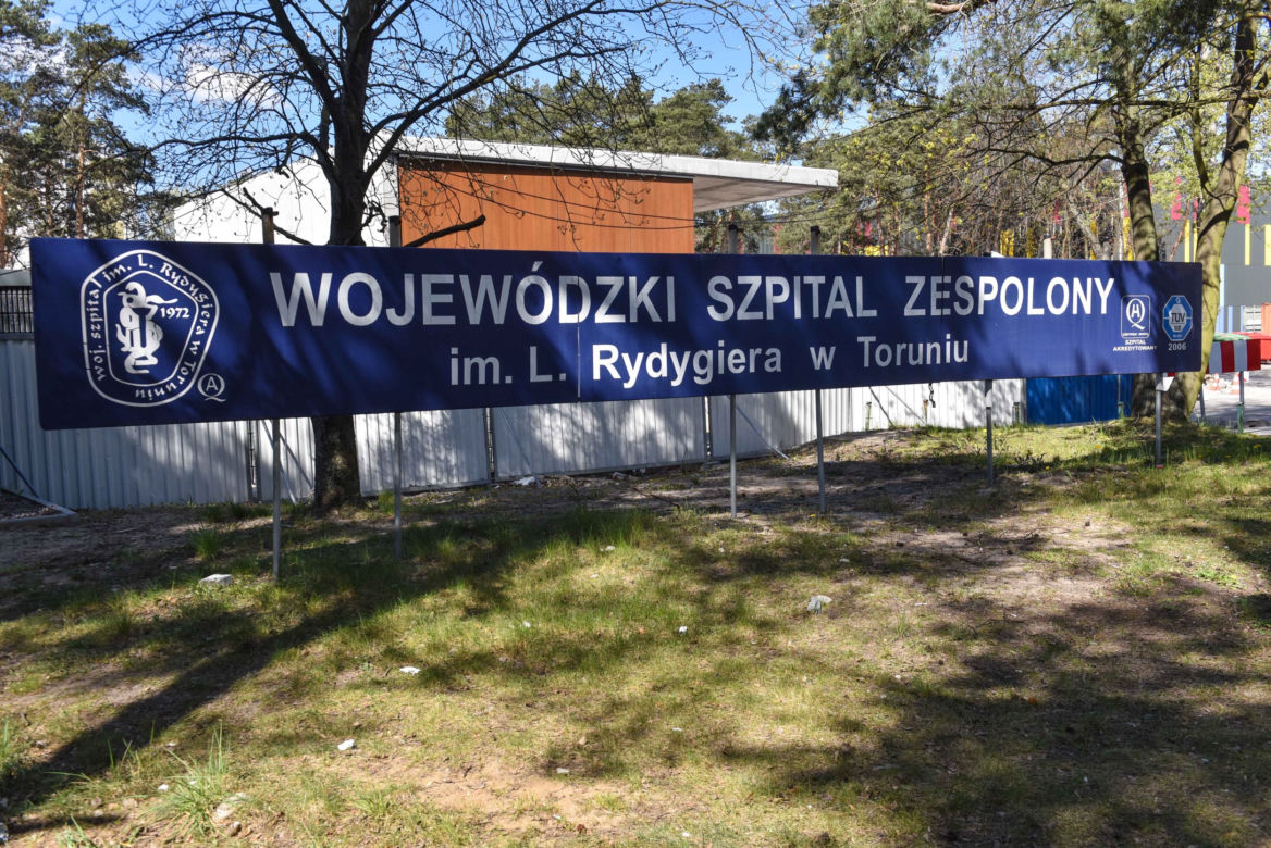Luksusowa kaplica w nowo budowanym szpitalu wojewódzki w Toruniu