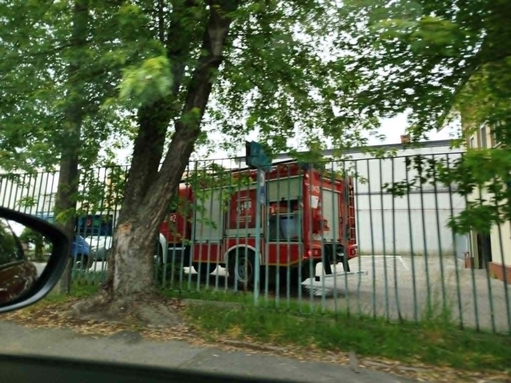Zadymienie w budynku STBS przy ul. Starowiejskiej w Siedlcach