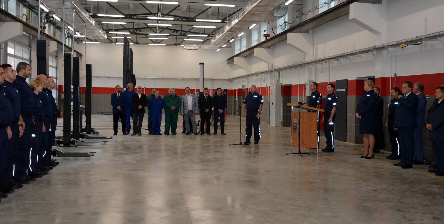 Zmodernizowano budynek suwalskiej policji