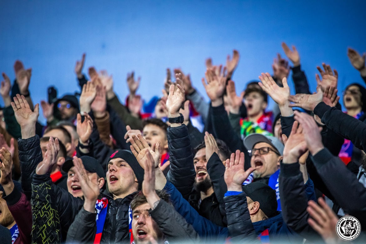 Raków Częstochowa - Śląsk Wrocław: Liderzy nie zawiedli, kibice również ZDJĘCIA