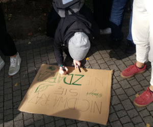 Młodzieżowy Strajk Klimatyczny w Nowym Sączu
