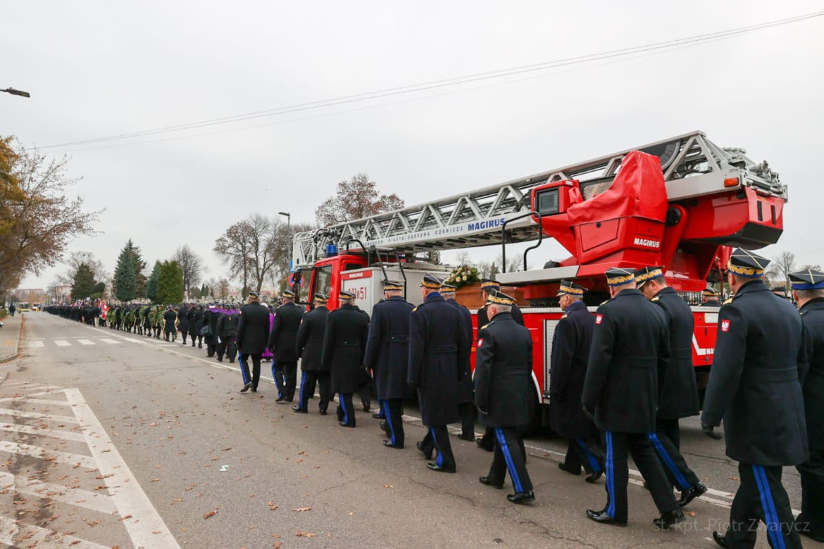 Pogrzeb Zbigniewa Marasa w Dąbrowie Górniczej