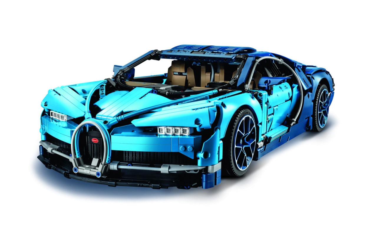 Bugatti Chiron z klocków LEGO