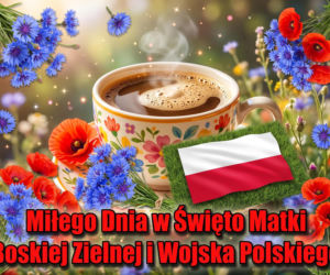 Kartki na dzień dobry 15 sierpnia