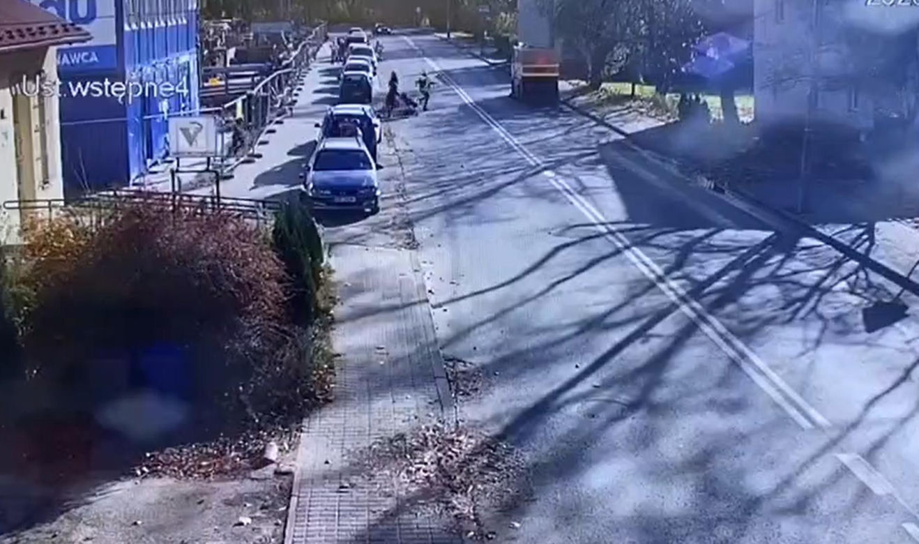 Śmiertelny wypadek na budowie w Wieliczce. Dźwig zabił mężczyznę. Policja poszukuje tych osób [ZDJĘCIA]
