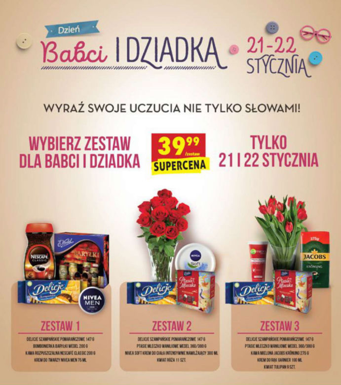 Biedronka - NOWE promocje od 21.01