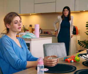 Barwy szczęścia odc. 2283. Iwona (Izabela Zwierzyńska), Agata (Natalia Zambrzycka)