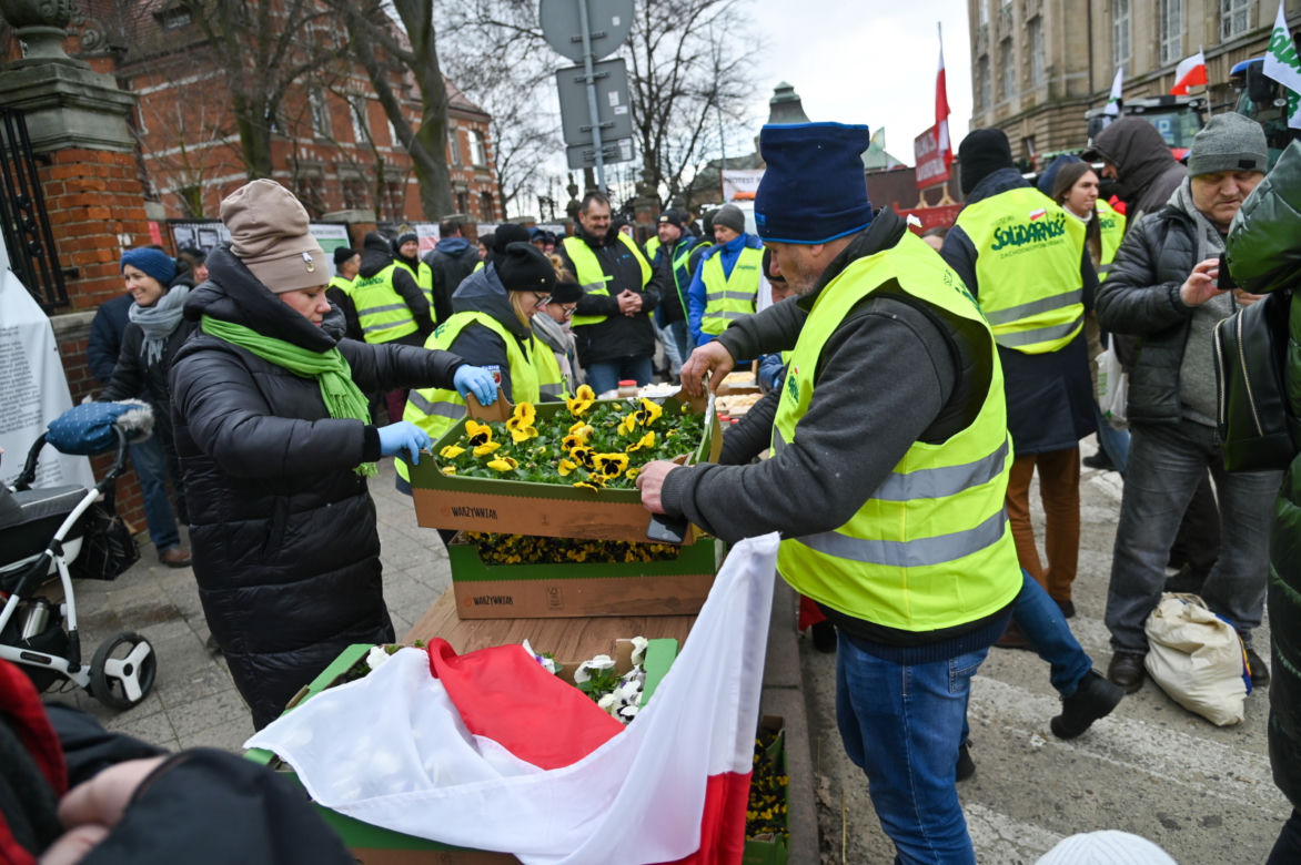 Protest Rolników