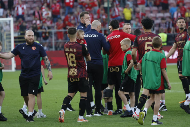 Widzew Łódź - Piast Gliwice: Zdjęcia kibiców i zawodników z meczu 34. kolejki PKO BP Ekstraklasy