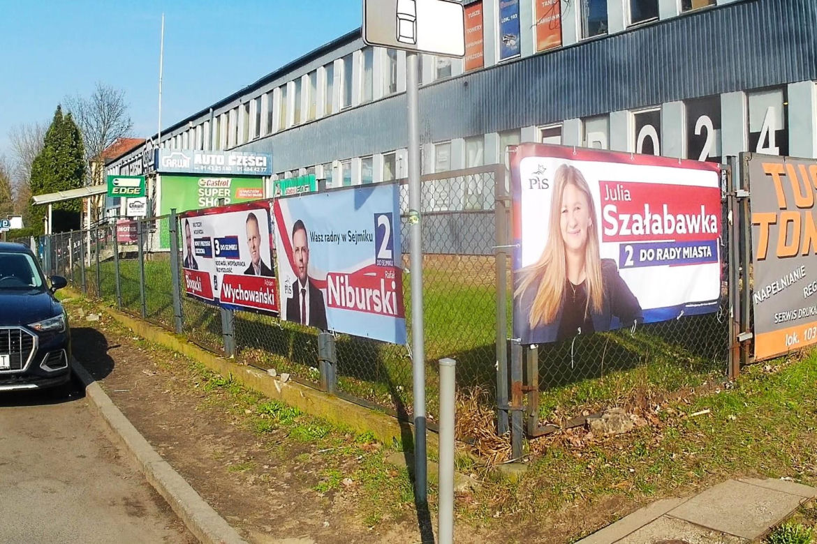 Przedwyborcza "baneroza" w Szczecinie