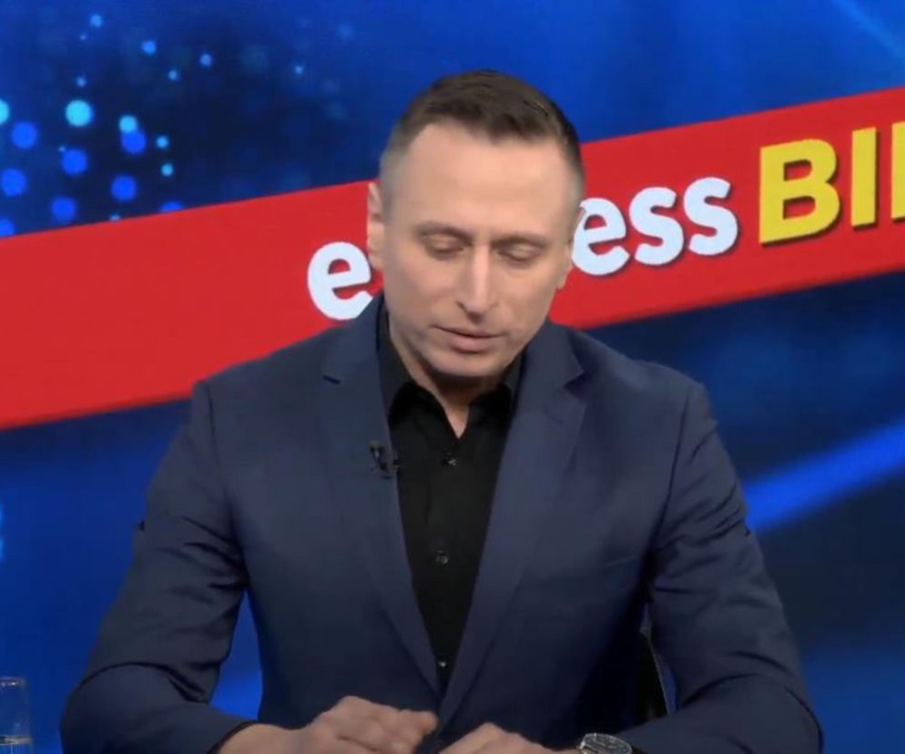 Europoseł Krzysztof Brejza w studiu Expressu Biedrzyckiej. O aferze Zondacrypto przeczytasz na Mediateka.