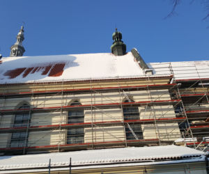 Trwa remont bazyliki świętej Małgorzaty w Nowym Saczu