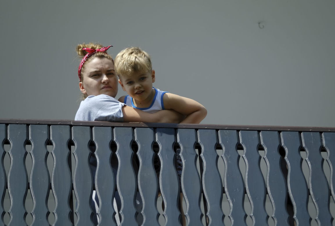 Pani Klaudia z synkiem opuści kwarantannę  po 50 dniach