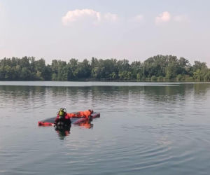Utonięcie w zbiorniku Kruki w Oświęcimiu
