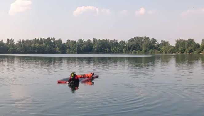 Utonięcie w zbiorniku Kruki w Oświęcimiu