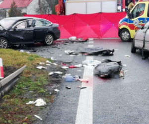 Wypadek śmiertelny w Dąbrowie koło Opola