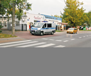 Zientarski potrącił pieszego