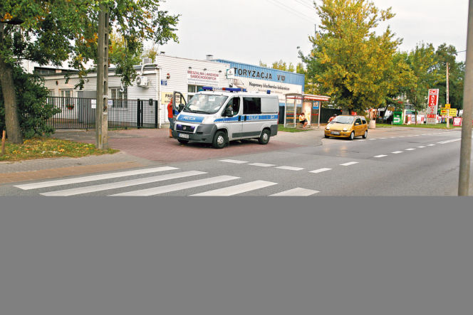 Zientarski potrącił pieszego