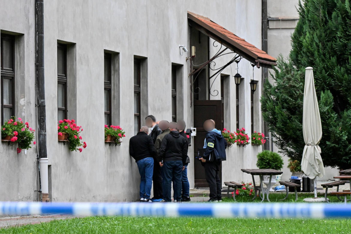 Nagranie po ataku nożownika w Jarosławiu. To on doprowadził do krwawej masakry