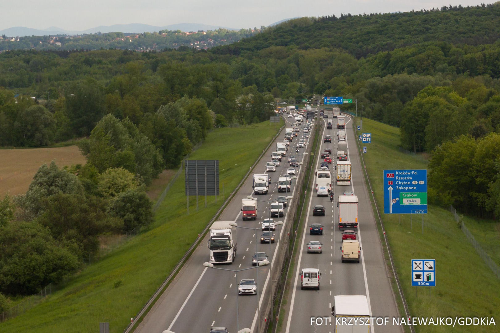 Autostrada A4 w Małopolsce