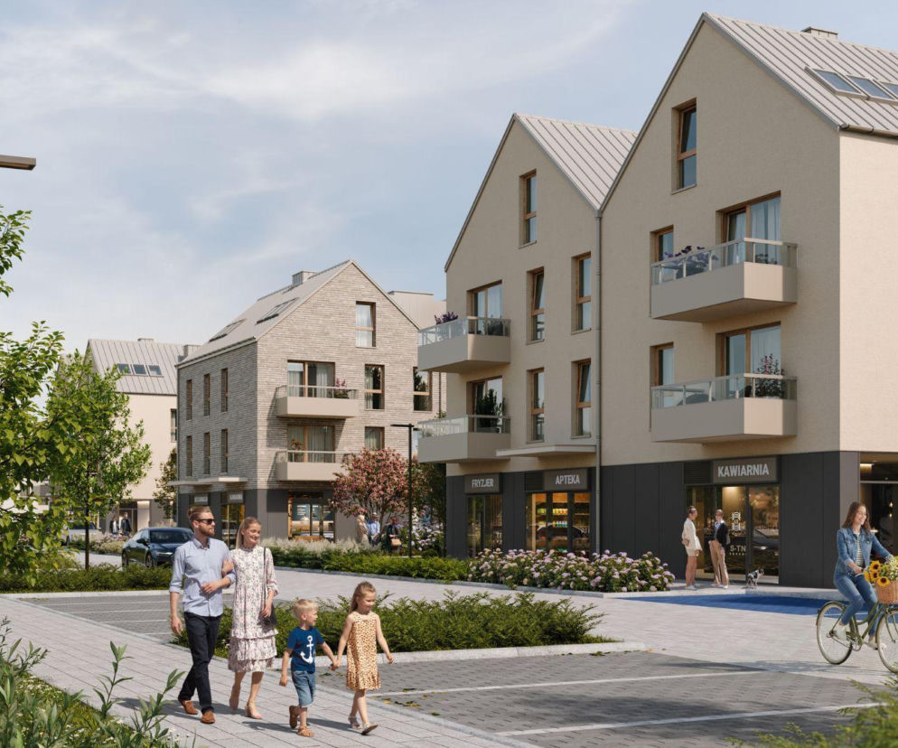 Nowe osiedle w Gdańsku stawia na spokój, zieleń i kameralność