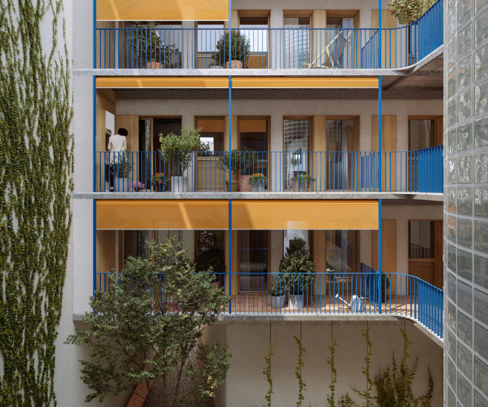 Metamorfoza dawnego garażu przy rue Lucien Sampaix