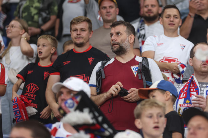 Górnik Zabrze - AS Monaco: Zdjęcia kibiców i zawodników z meczu eliminacji Ligi Konferencji