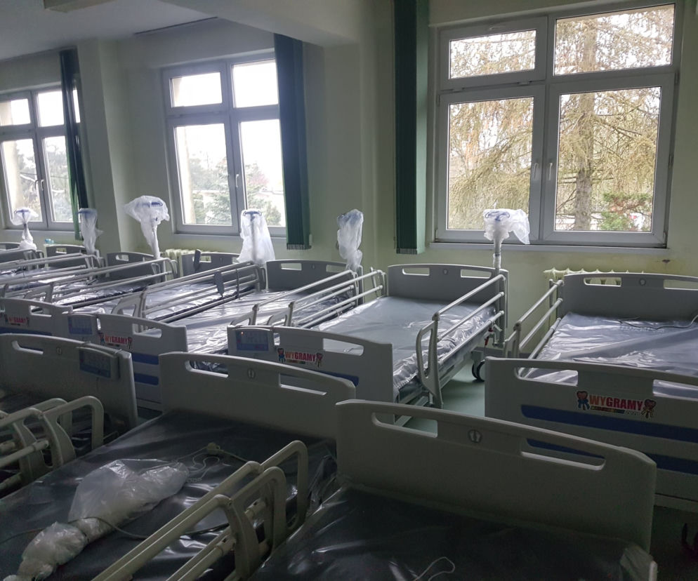 Pierwsze łóżka trafiły już do Warszawy i Sochaczewa