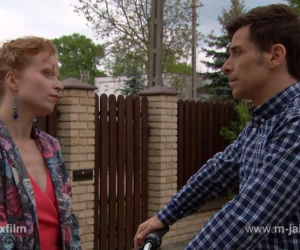M jak miłość odc. 1002. Marek Mostowiak (Kacper Kuszewski), Ewa (Dominika Kluźniak)