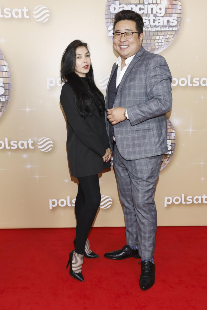 Bilguun Ariunbaatar i jego narzeczona, Kamila Robak