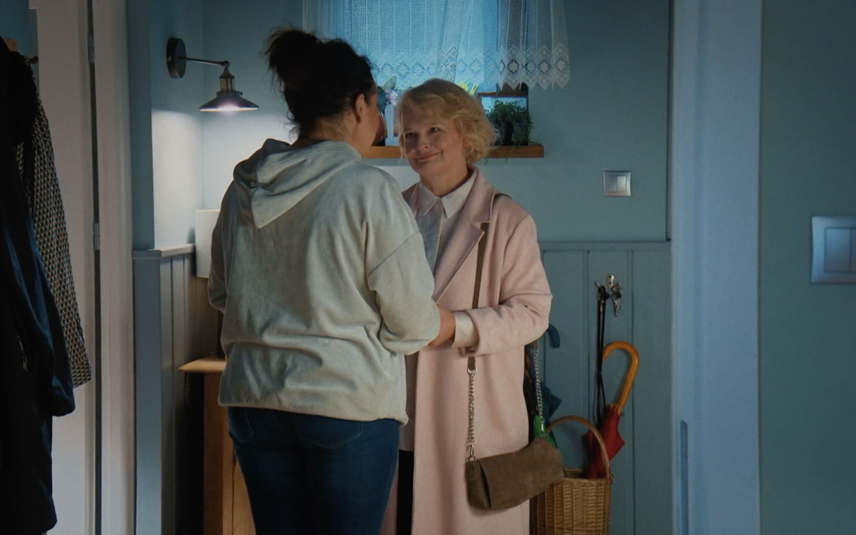 M jak miłość, odcinek 1706: Marysia (Małgorzata Pieńkowska), Marta (Dominika Ostałowska)