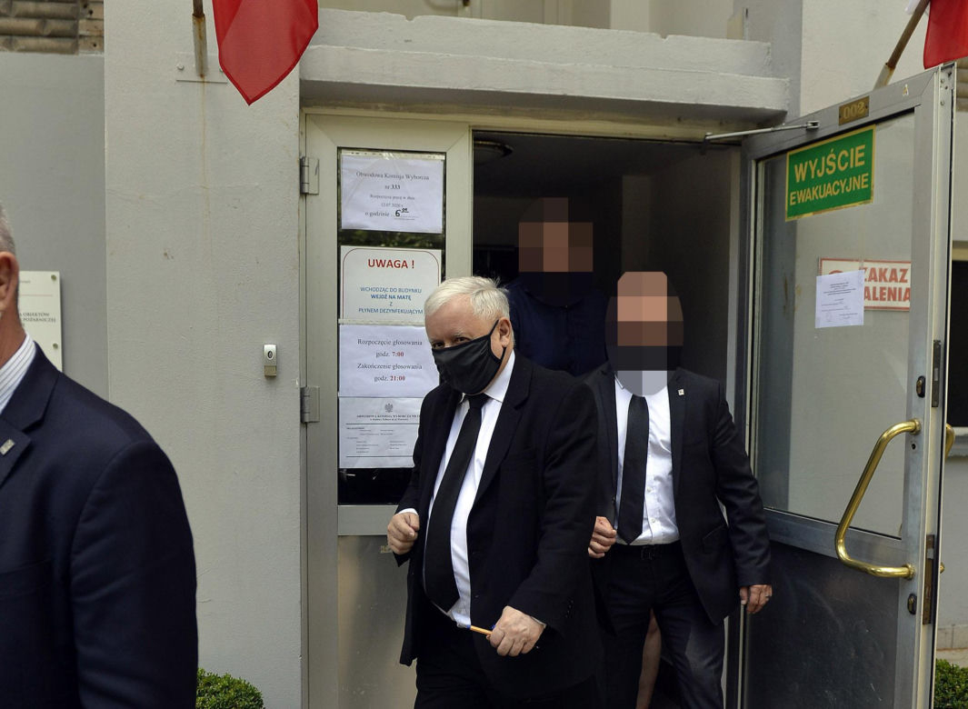 Jarosław Kaczyński z ochroną