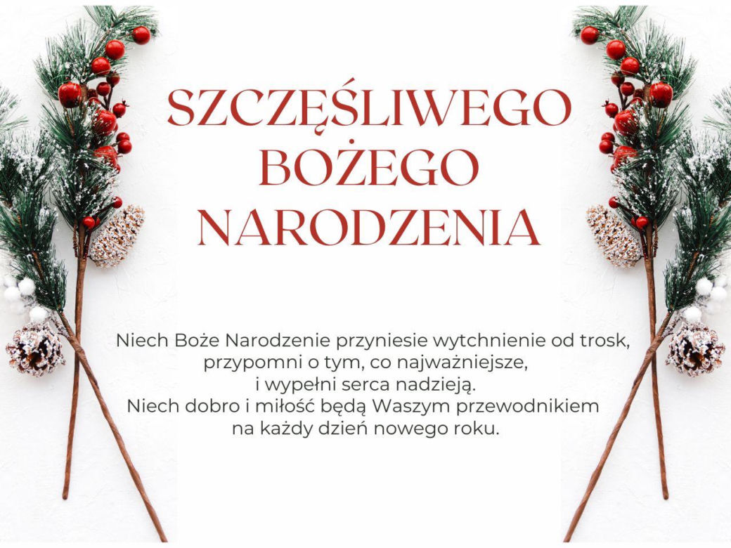 Życzenia na Boże Narodzenie