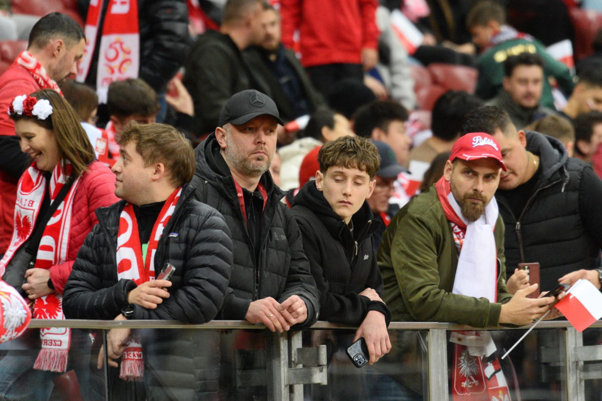 Tłumy na PGE Narodowym w Warszawie! Tak kibicowaliście podczas meczu Polska - Holandia