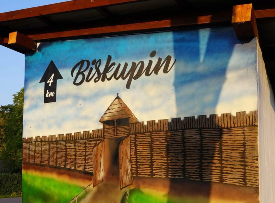 Murale Piotra Strzałki